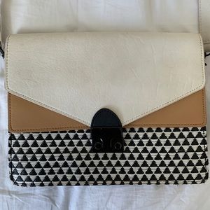 Loeffler Randall Leather Rider Crossbody Bag